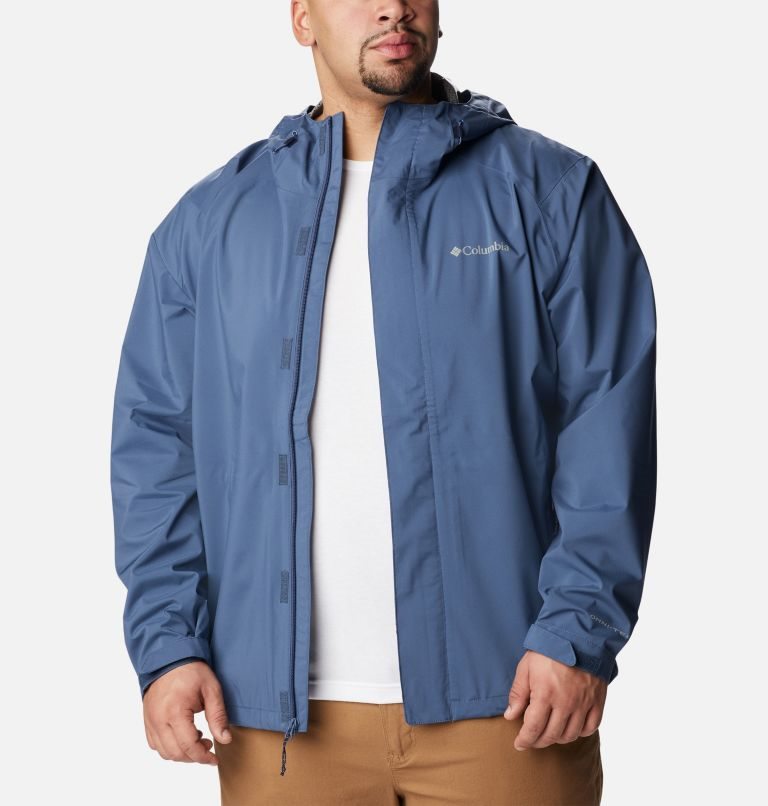 Jachete Shell Columbia Earth Explorer Barbati Bleumarin | Plus Size YPQ78MA09